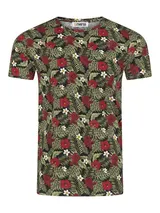 riverso Herren T-Shirt RIVBill 2er Pack All Over Print Shirt Regular Baumwolle – Bild 5