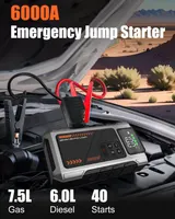 Eigotrav 12000mAh 12V Starthilfe Ladegerät Booster Power-Bank mit Luftkompressor – Bild 3