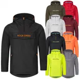 Übergangsjacke Herren Windbreaker Anorak Schlupfjacke Kapuze H-295 Rock Creek – Bild 4