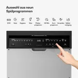 Klarstein Velaire 45 cm teilintegrierter Geschirrspüler kompakt leise EEK B – Bild 4