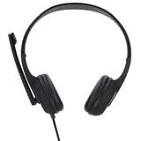 Hama PC Office USB Headset Stereo Kophörer mit Boom Mikrofon Mikro Büro Notebook – Bild 2
