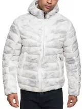 Indicode Herren Übergangsjacke INLivia-Steppjacke Reißverschluss Kapuze Männer – Bild 2