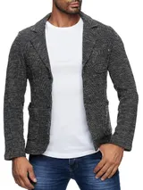  Reslad Herren-Sakko Jakett Anzug Jacke Slim Fit Freizeit Blazer-Herren RS-1421 – Bild 3