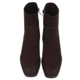 Damen Stiefeletten mit Reißverschluss Ital-Design 8892 in Braun – Bild 4