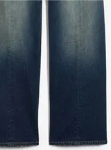 Damen Jeans Loose Fit in dunkel blau used Optik High Waist Gr. 36 - 54 neu 62115 – Bild 5