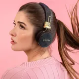 Guess Bluetooth 5.3 Wireless Headset On-Ear 4G Metal Logo Black – Bild 7