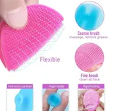 Silikon Gesicht Reinigungsbürste Gesichtsreiniger Massagegerät Peeling Schrubber – Bild 6