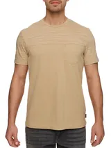 Indicode Herren T-Shirt INSprings-Rundhals Brusttasche Männer Shirt Sommershirt – Bild 3