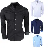 Jan Paulsen - Herren Hemd - Regular Fit HEMDEN  SHIRT BUSINESS HOCHZEIT  LANGARM – Bild 3