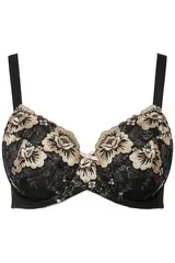 TruYou Damen große Größen TRUYOU Bügel BH Stickerei 832799 – Bild 7