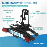 FISCHER Kupplungs Fahrradträger RoadLine Black 2 E-Bikes 60kg Fahrräder klappbar – Bild 8
