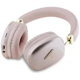 Guess Bluetooth 5.3 Wireless Headset On-Ear Triangle Logo IPX4 USB-C pink – Bild 2