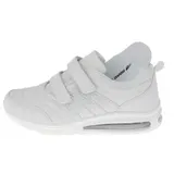 Herren Damen Sneaker Sportschuhe Turnschuhe Laufschuhe Klett Freizeitschuhe Weiß – Bild 5