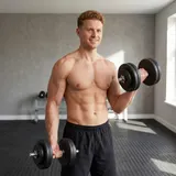 Hantelset 2er Kurzhanteln, 50 kg Kurzhantel Set für Krafttraining, Fitness Stahl – Bild 3