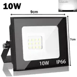 10W-500W LED Strahler Außen Fluter ohne/mit Bewegungsmelder Scheinwerfer IP65 – Bild 1