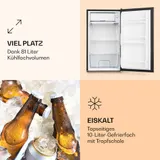 Mini Kühlschrank mit Blackboard Gefrierfach Kühl-Gefrierkombination 90 L – Bild 2