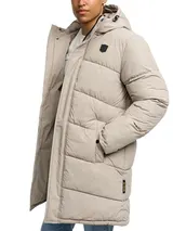 Indicode Herren Winterjacke INPazze-Herrenjacke Steppjacke Wintermantel Kapuze – Bild 2