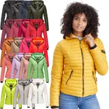 Navahoo Damen Jacke Steppjacke Übergangsjacke gesteppt Kimuk NEU B348 – Bild 8