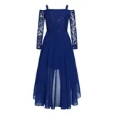 Mädchen Festlich Kleid für Prinzessin Spitze Kleider Hochzeit Blumenmädchenkleid – Bild 11