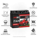 Rasentraktor GEL Batterie 12V 21Ah Aufsitzmäher Rasenmäher ers. 20Ah 18Ah 17Ah – Bild 2