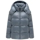 Navahoo Damen Herbst Winter Steppjacke Puffer Jacke gesteppt glänzend N164 – Bild 5