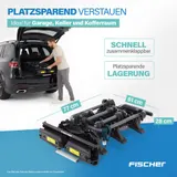 Kupplungs-Fahrradträger FISCHER ProlineEvo Heckträger für 3 Fahrräder faltbar – Bild 7