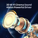 Gaming -Headset Audio Geräuschunterbrechung Hochwertig Klar Mit LED -Licht – Bild 5