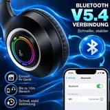 Bluetooth Kopfhörer Over Ear Kabellos Bass Ohrhörer HiFi Stereo Headset Wireless – Bild 14