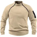 Herren Outdoor Taktisch Jacke Winddichter Pullover Fleecejacke Warm Mantel Top – Bild 6