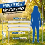 Campingtisch klappbar Klapptisch - Schnell aufstellen & platzsparend mitnehmen – Bild 2