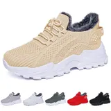 Winterschuhe Damen Sportschuhe Laufschuhe Warm Gefütterte Sneaker Walkingschuhe – Bild 9