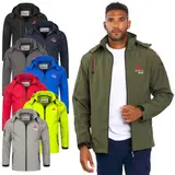 Arctic Seven Herren Designer Softshell Funktions Outdoor Regen Jacke Sport AS087 – Bild 6