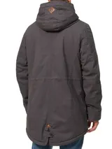 Indicode Herren Winterjacke Barge-Herrenjacke Parka Wintermantel Kapuze Männer – Bild 5