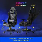 Gaming Stuhl RGB LED Beleuchtung Gamer Sessel Gaming Chair Gamingstuhl – Bild 5