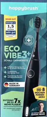 Happybrush Starter Kit Eco Vibe 3+  Schall-Zahnbürste Elektrische Zahnbürste NEU – Bild 1
