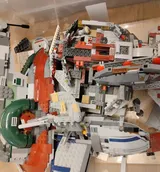 1 KG LEGO Kiloware STAR WARS Teile gebraucht Sets Ersatzteile Steine Raumschiffe – Bild 5