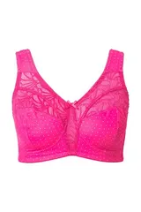 Ulla Popken Damen große Größen Entlastungs BH Spitze ohne Bügel 830454 – Bild 8