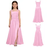 Mädchen Prinzessin Party Kleid Ballkleid Hochzeitsjungfer Abschlussball Kleider – Bild 11
