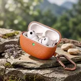 Leder Kopfhörer Hülle für Huawei für FreeBuds Pro 5 - für stoßfest und Wasserdi – Bild 8