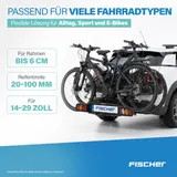 Kupplungs Fahrradträger FISCHER ProlineEvo2 Heckträger für 2 Fahrräder E-Bikes – Bild 3