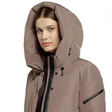 khujo Jange Damen-Mantel Winterparka Steppmantel Winter-Jacke Parka Coat Taupe – Bild 5