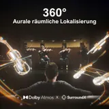 Ultimea Poseidon D80 Soundbar-Subwoofer 7.1-Kanal Lautsprecher-Kit, Dolby Atmos – Bild 6