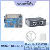 Nanopi R5S LTS Rockchip RK3568B2 4GB RAM 32GB eMMC Development Board Quad-Cortex – Bild 1