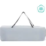 Fillikid Reisebett Capri grau 125x65 cm mit Rollen Transporttasche bis 15 kg – Bild 5