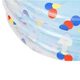 Planschbecken Kinderpool Aufblasbar Baby Pool Gartenpool 3-Ring Konfetti Sommer – Bild 4
