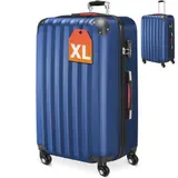 Koffer Hartschale Trolley Reisekoffer Hartschalenkoffer 4 Rollen Spinner Case XL – Bild 1