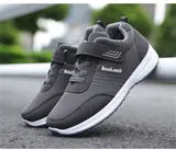 Herren Damen Sneaker Sportschuhe Turnschuhe Laufschuhe Freizeit Klettverschluss  – Bild 12