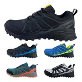 Herren Sneaker Outdoor Schuhe Trail Running Trekking Profilsohle Wandern NEU – Bild 9