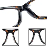 10 Stück Silikon Nasenpads selbstklebend Brillenpads Sonnenbrille Milchig Weiß – Bild 7