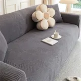 1-5 Sitzer Stretch Sofabezug Sofa Überzug Ecksofa Abdeckung Couch Sofahusse – Bild 5